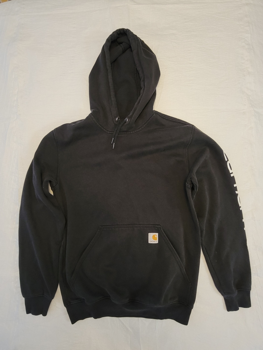 Carhartt Black Men's Crewneck Pullover Hoodie
